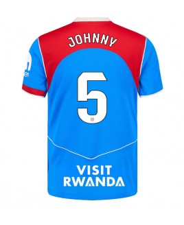 Günstige Atletico Madrid Johnny Cardoso #5 3rd trikot 2025-26 Kurzarm